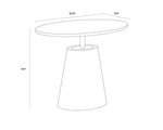 Kadin Side Table - Grey