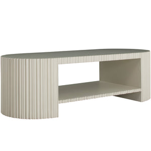 Gabby - Isadora Mindi Wood Oval Coffee Table - SCH-175530