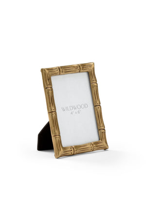 Wildwood Brass Bamboo Frame (4X6) - 302068