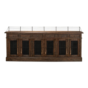 Sarreid Ltd Covent Gardens Sideboard Old Stain - 30467