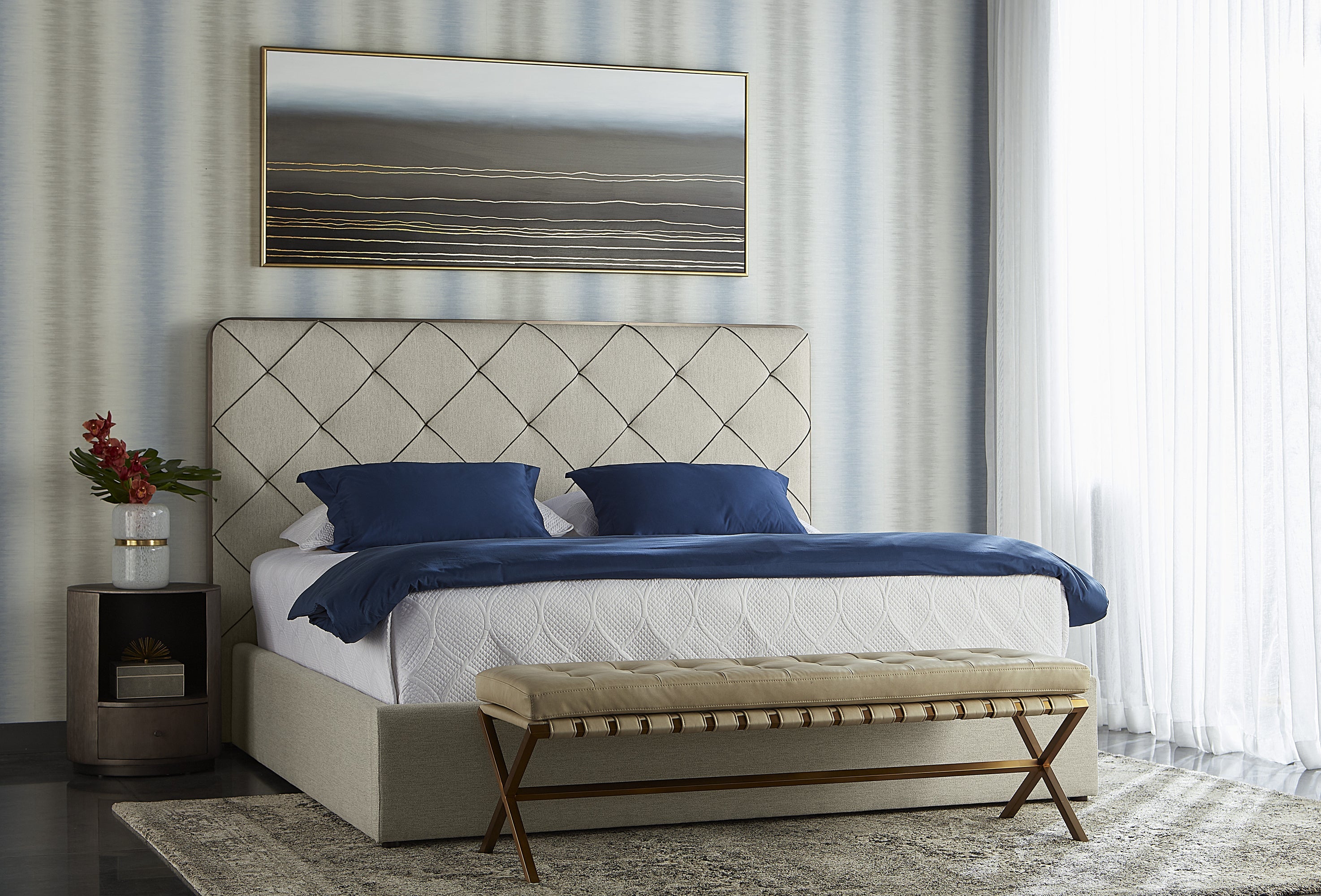 Siena Nightstand  Round -