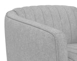Garrison Swivel Lounge Chair - Liv Dove