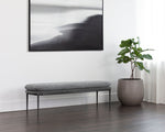 Koffi Bench - Gunmetal  Chacha Grey / Antonio Charcoal