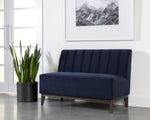 Kosovo Banquette - Brown  Abbington Navy