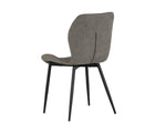 Lyla Dining Chair - Black  Antique Grey