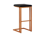 Boone Barstool - Champagne Gold  Onyx