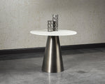 Damon Bistro Table - 35.5"  Gunmetal