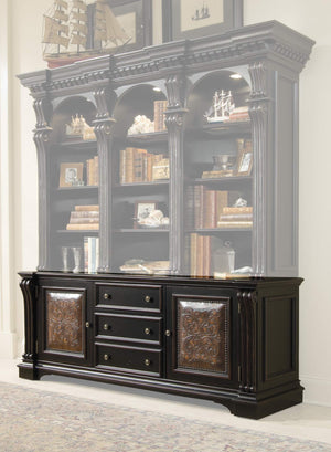 Hooker Furniture - Telluride Bookcase Base - Black - 370-10-265
