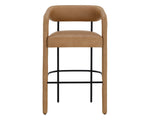 Mavia Barstool - Ludlow Sesame Leather