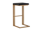 Boone Barstool - Champagne Gold  Onyx