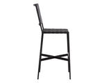 Omari Barstool - Black Leather