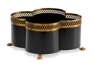 Chelsea House Tracery Cachepot - Black (Sm) - 382897