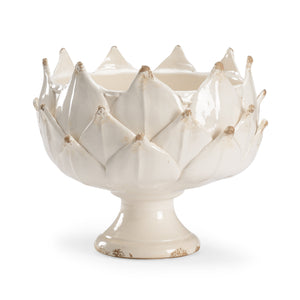 Chelsea House White Leaf Vase - 383133