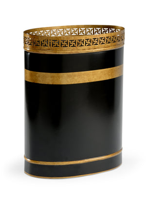 Chelsea House Robbins Wastebasket - Black - 383464