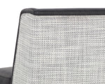 Joplin Barstool - Milliken Charcoal / Vera White Pepper