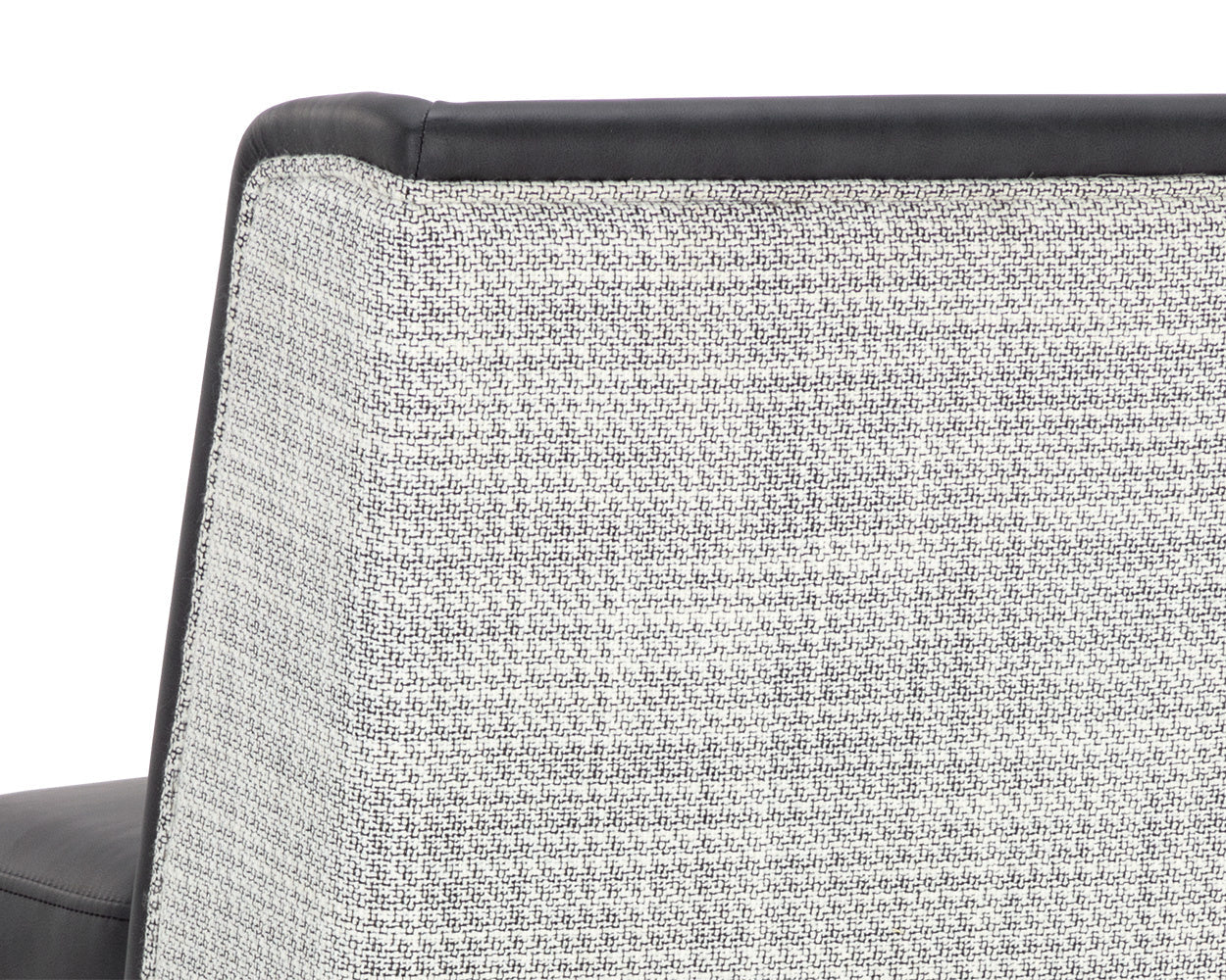 Joplin Barstool - Milliken Charcoal / Vera White Pepper