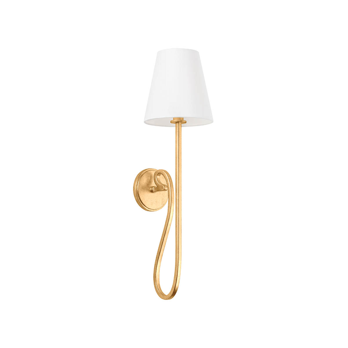 Hudson Valley Lighting Elmhurst Wall Sconce-Vintage Gold Leaf