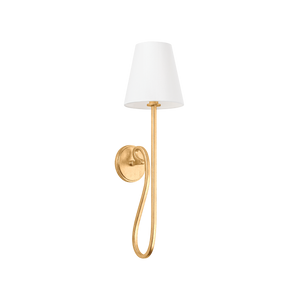 Hudson Valley Lighting Elmhurst Wall Sconce-Vintage Gold Leaf