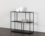 Eiffel Low Bookcase - Medium  Black