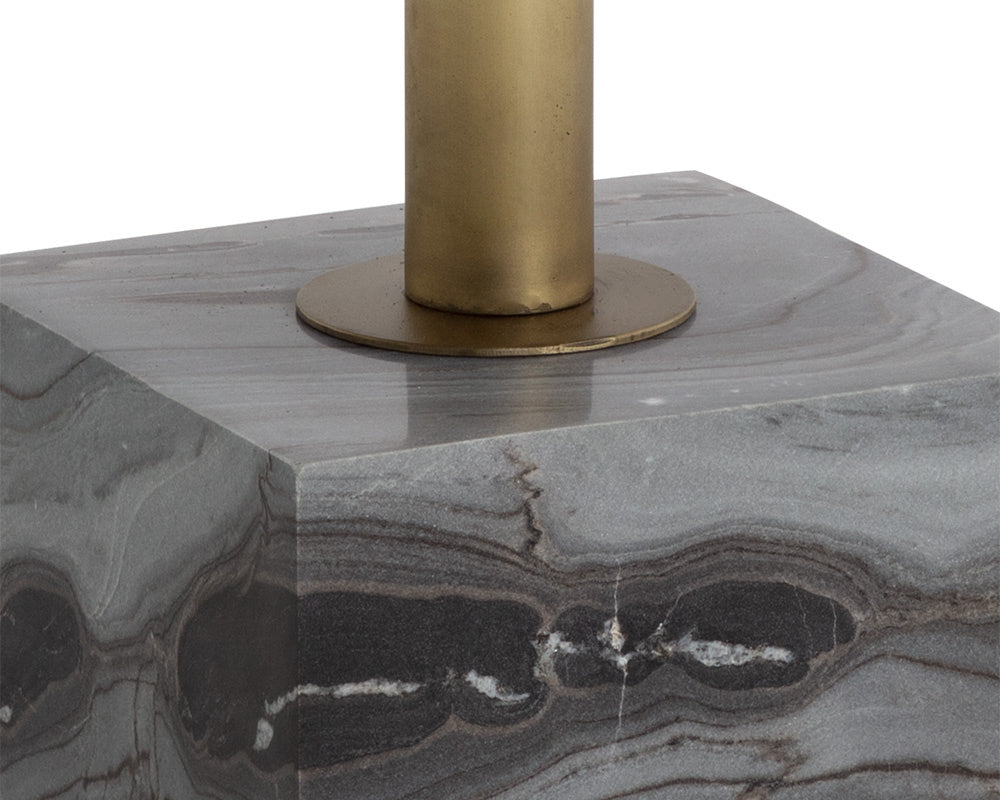 Kata Bistro Table - 32"  Grey Marble