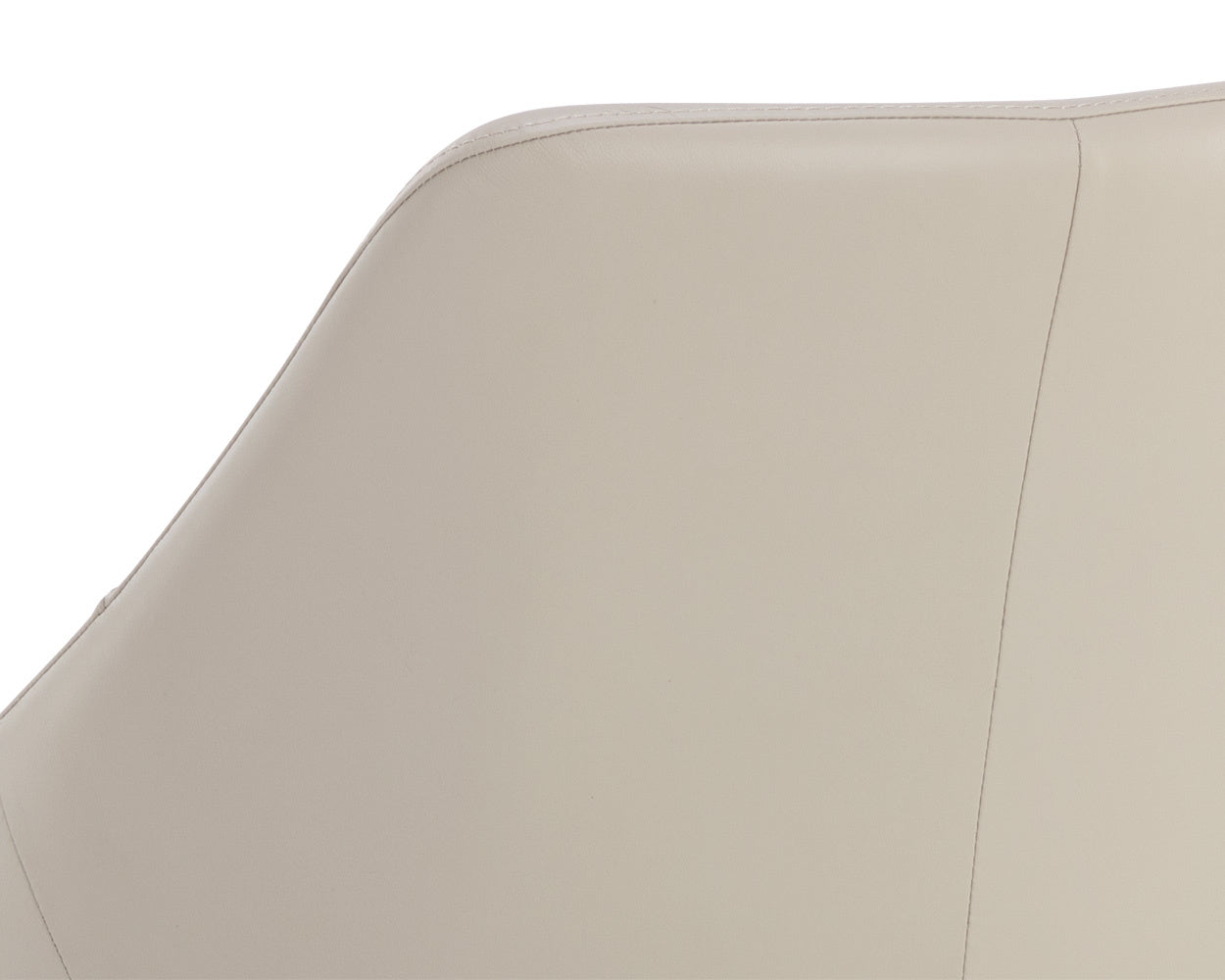 Galen Dining Chair - Linea Light Grey Leather