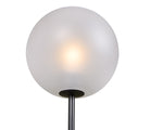 Izora Sconce - Black  Frosted