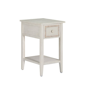 Gabby - Grand Bermuda Sungkai Wood Nightstand - 1 Drawer, Whitewash - SCH-176031