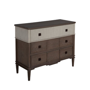 Gabby - Winslet Oak Sungkai Wood Chest - 3 Drawers, Cerused Natural Gray - SCH-168215