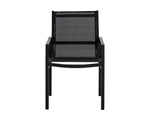 Merano Dining Armchair - Black