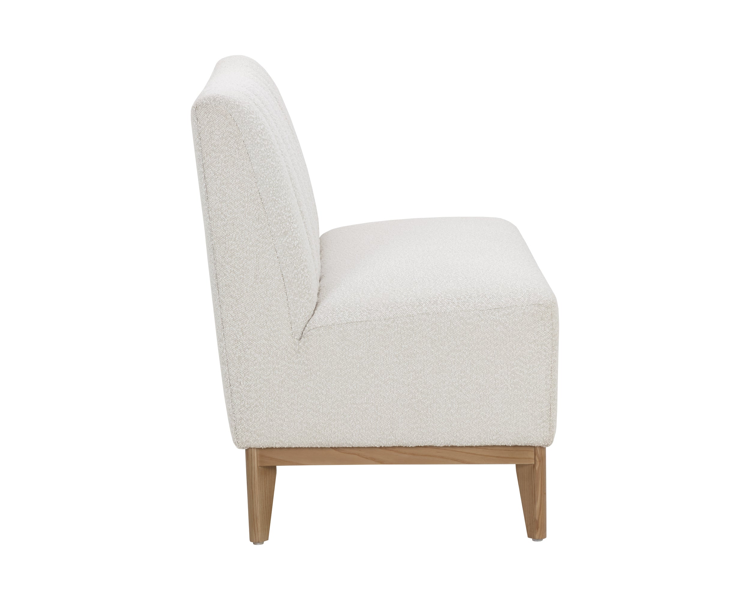 Kosovo Banquette - Natural  Copenhagen White