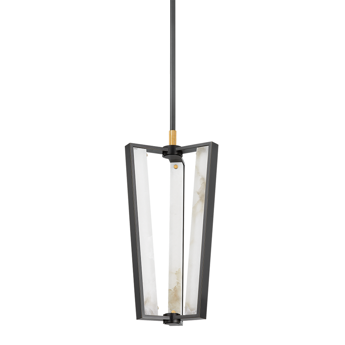 Hudson Valley Lighting Edgemere Pendant-Aged Brass/Distressed Bronze