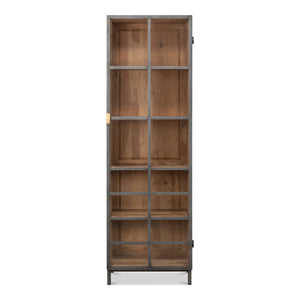 Sarreid Ltd A Gem Of A Handle Display Cabinet Right - 40661R