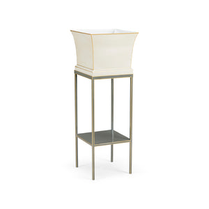 Chelsea House Morrow Tole Planter - Gray - 383265