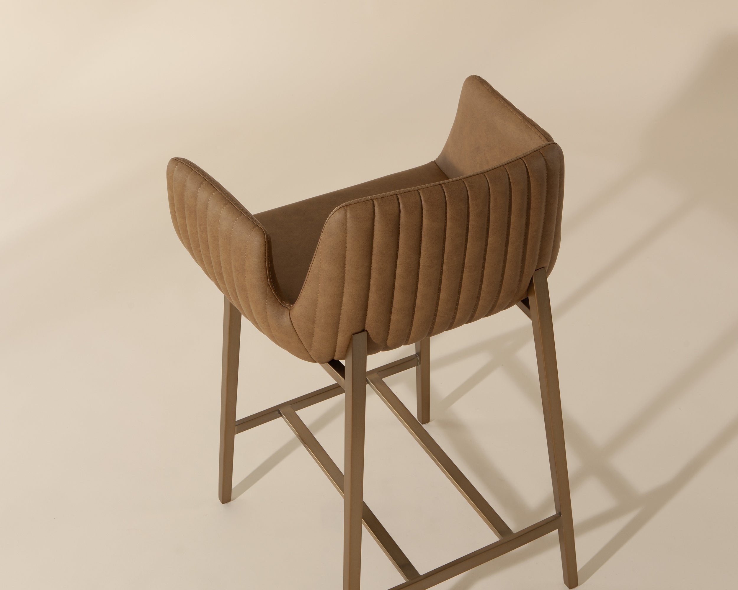 Lucano Counter Stool - Milliken Cognac