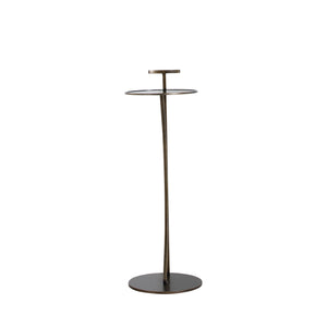 Gabby - Amari Metal Round Pedestal Drink Table - SCH-175533