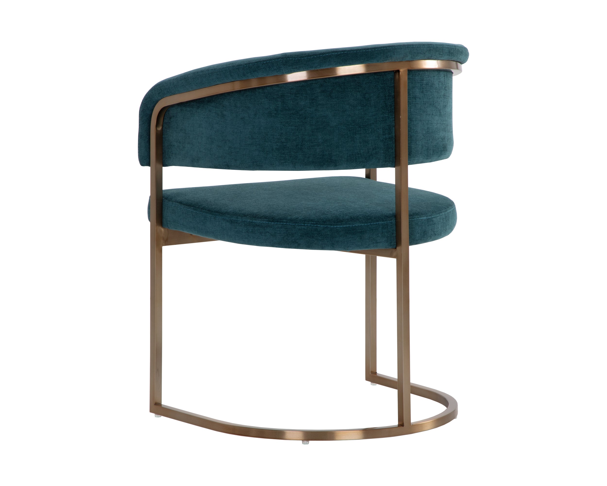 Marris Dining Armchair - Gold  Danny Teal