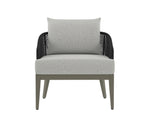 Capri Lounge Chair - Smoke Grey  Copacabana Marble