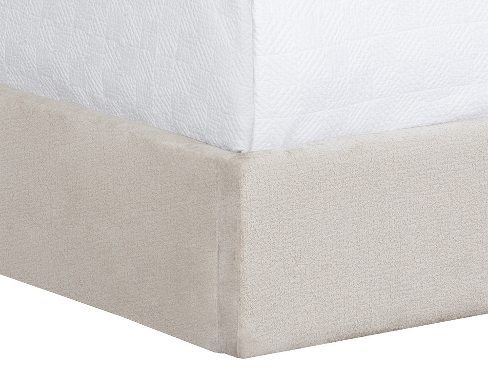 Nylah Bed - Queen  Bergen Taupe