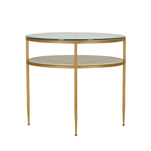 Gabby - Constance Metal Round Side Table - SCH-175768