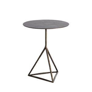 Gabby - Napier Iron Round Frame Side Table - SCH-175092