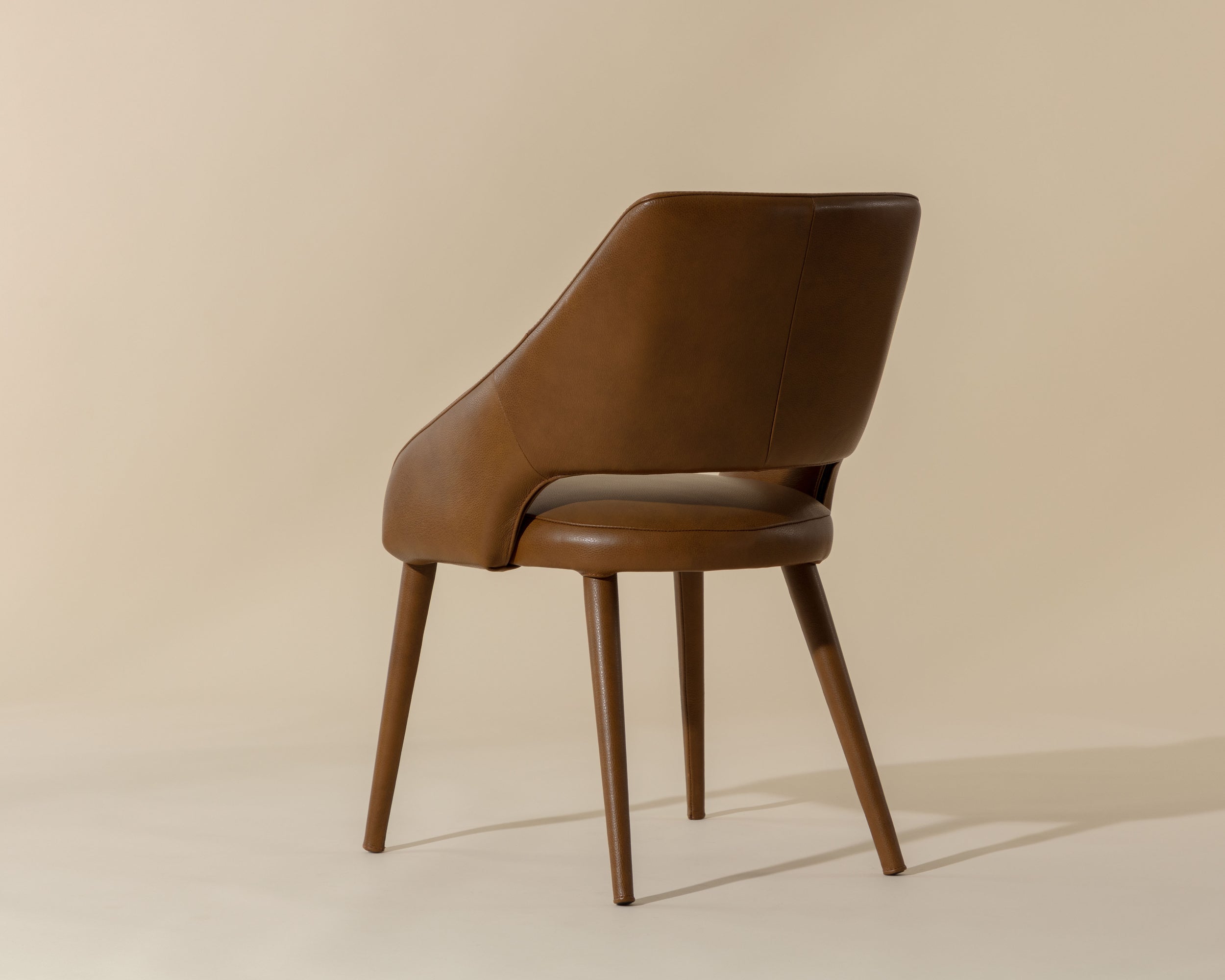 Galen Dining Chair - Missouri Cognac Leather