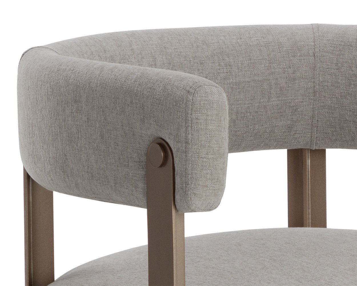Mae Dining Armchair - Ernst Sandstone