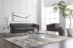 Frequency - 72" X 30"  Silver Floater Frame