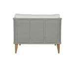 Ibiza Armless Chair - Natural  Stinson White