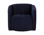 Garrison Swivel Lounge Chair - Abbington Navy