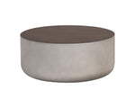 Diaz Coffee Table - Grey  Wood Grain Brown
