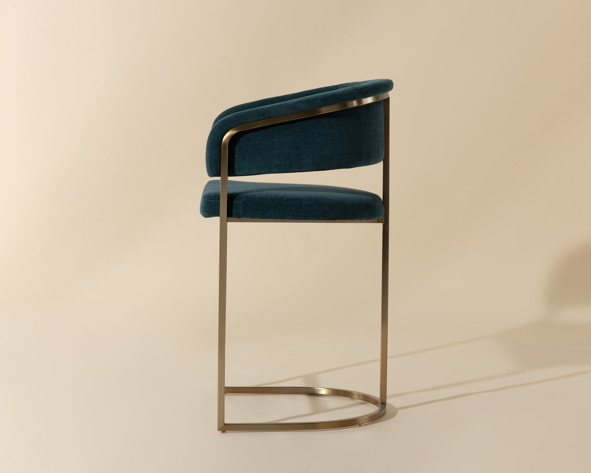Marris Counter Stool - Gold  Danny Teal