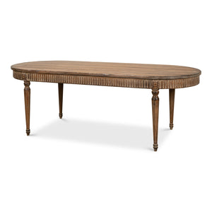 Sarreid Ltd French Antique Reproduction Dining Table - 52748