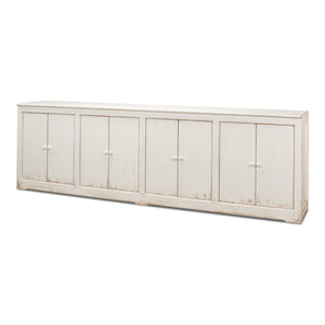 Sarreid Ltd Eight Is Enough Sideboard Whitewash - 53045