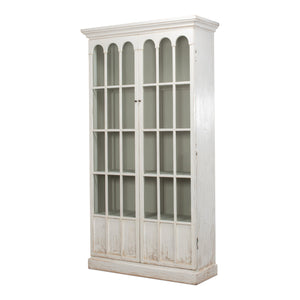 Sarreid Ltd Edgar Allan Glass Bookcase - 53227